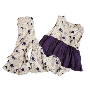 Kate Quinn Little Purple Trees outfit 0/3 months